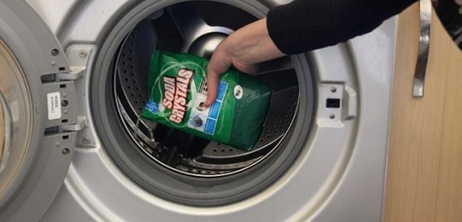 cách dùng bột vệ sinh lồng giặt